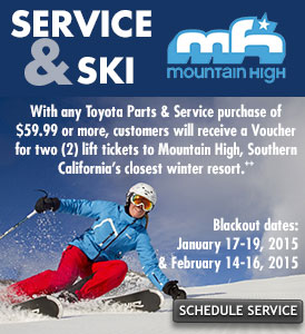 Mountain High Ticket Offer++ / Schedule Service